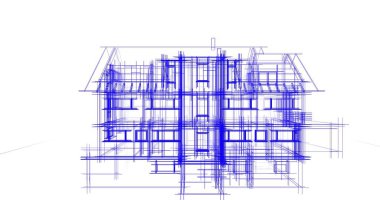 Geometrik mimari binalar tasarımı