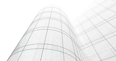 minimal geometrik şekiller, mimari çizgiler