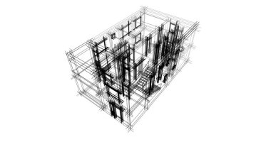 Geometrik mimari binalar tasarımı