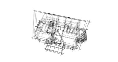 minimal geometrik mimari binalar tasarımı