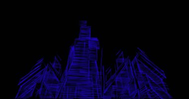 minimal geometrik şekiller, mimari çizgiler