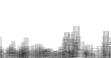 eskiz sanat geometrik mimari binalar tasarımı