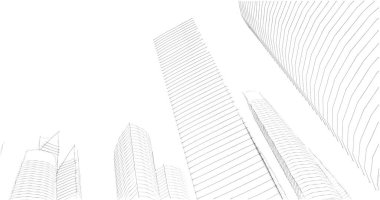 minimal geometrik şekiller, mimari çizgiler