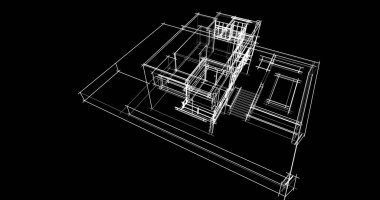 Geometrik mimari binalar tasarımı