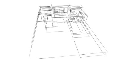 Geometrik mimari binalar tasarımı