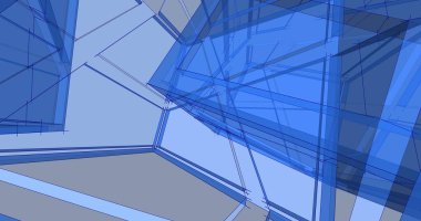 minimal geometrik şekiller, mimari çizgiler