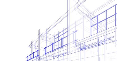minimal geometrik şekiller, mimari çizgiler
