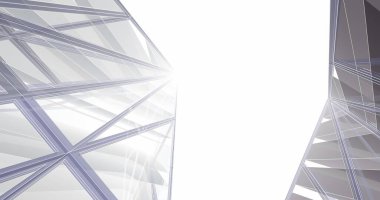 minimal geometrik mimari binalar tasarımı