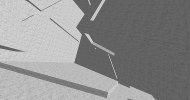 minimal geometrik şekiller, mimari çizgiler