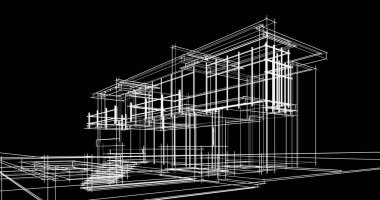 Geometrik mimari binalar tasarımı