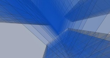 minimal geometrik şekiller, mimari çizgiler