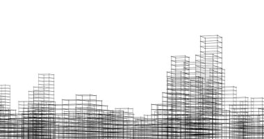 eskiz sanat geometrik mimari binalar tasarımı