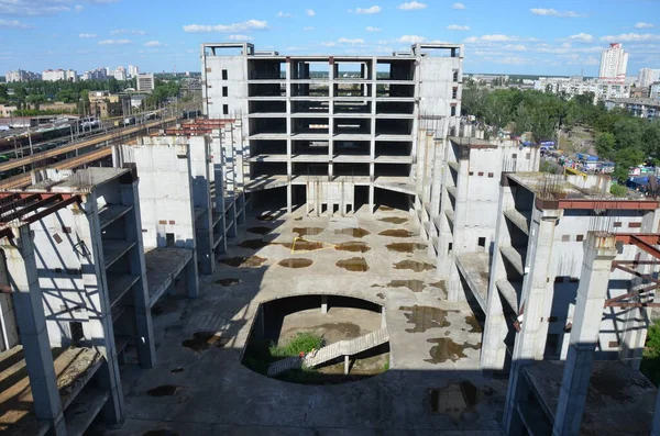 Formas Geométricas Edifício Arquitetônico — Fotografia de Stock