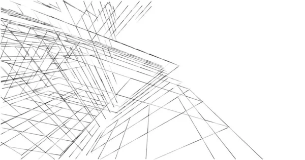 Абстрактный Архитектурный Дизайн Обоев Цифровой Концепт Фон — стоковое фото