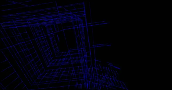 Абстрактный Архитектурный Дизайн Обоев Цифровой Концепт Фон — стоковое фото