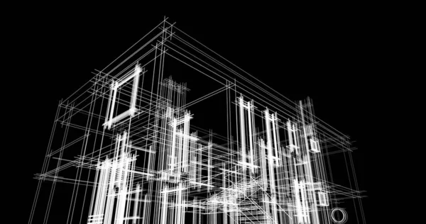 Geometrik mimari binalar tasarımı