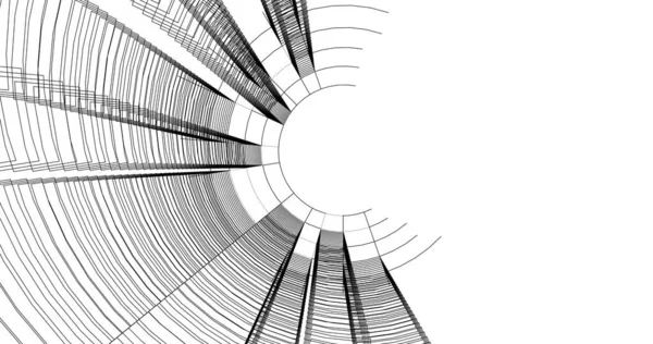 Абстрактный Архитектурный Дизайн Обоев Цифровой Концепт Фон — стоковое фото