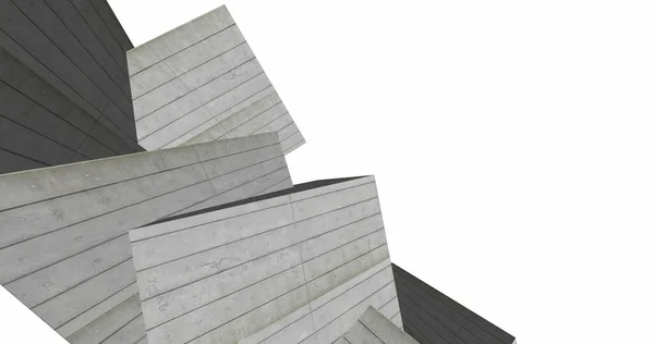 Minimalne Kształty Geometryczne Linie Architektoniczne — Zdjęcie stockowe