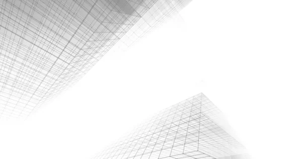 Abstract Architectural Wallpaper Design Digital Concept Background — Stock Photo, Image