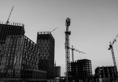 soyut mimari arka plan, bina inşaatı