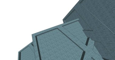 minimal geometrik şekiller, mimari çizgiler