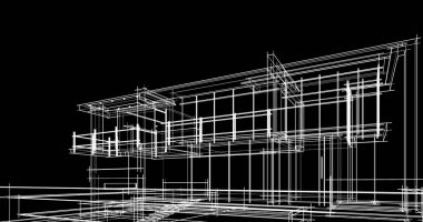 Geometrik mimari binalar tasarımı