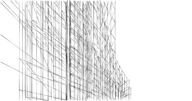 eskiz sanat geometrik mimari binalar tasarımı