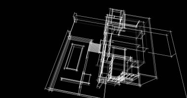 Geometrik mimari binalar tasarımı