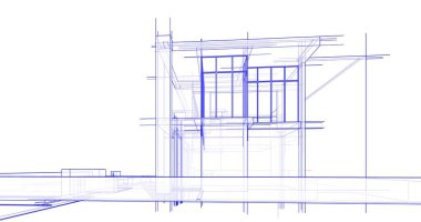 minimal geometrik mimari binalar tasarımı