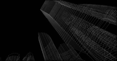 minimal geometrik şekiller, mimari çizgiler