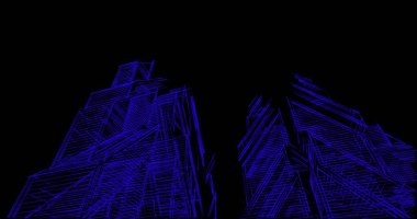 minimal geometrik şekiller, mimari çizgiler