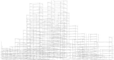 eskiz sanat geometrik mimari binalar tasarımı
