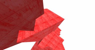 minimal geometrik şekiller, mimari çizgiler