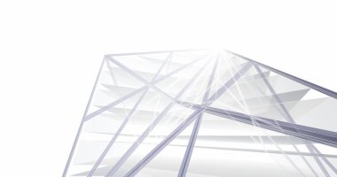 minimal geometrik mimari binalar tasarımı