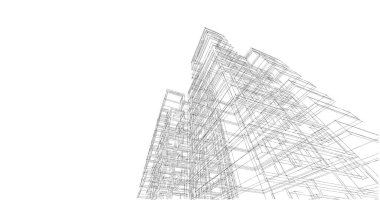 minimal geometrik mimari binalar tasarımı