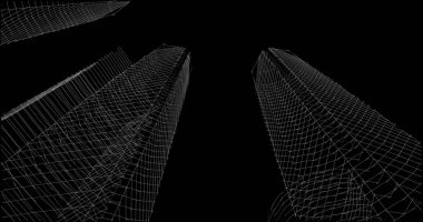 minimal geometrik şekiller, mimari çizgiler