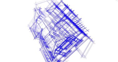 Geometrik mimari binalar tasarımı