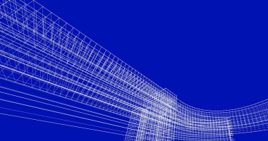 minimal geometrik şekiller, mimari çizgiler