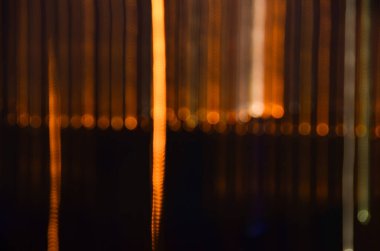 Bulanık şehir. Renkli soyut arkaplan