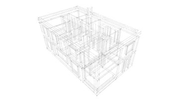 Geometrik mimari binalar tasarımı