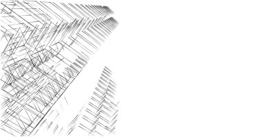 Geometrik mimari binalar tasarımı