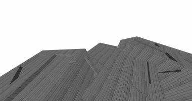 minimal geometrik şekiller, mimari çizgiler