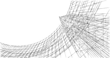 eskiz sanat geometrik mimari binalar tasarımı