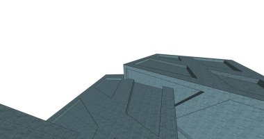 minimal geometrik şekiller, mimari çizgiler