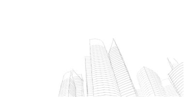 minimal geometrik şekiller, mimari çizgiler