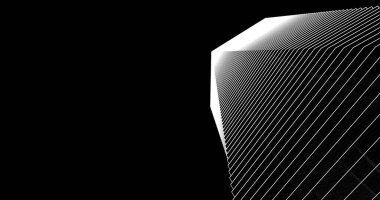 Arkaplanda mimari bina 3d illüstrasyon