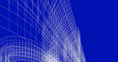 eskiz sanatı, geometrik mimari binalar tasarımı