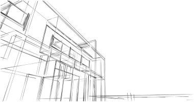 Geometrik mimari binalar tasarımı