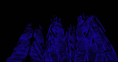 minimal geometrik şekiller, mimari çizgiler