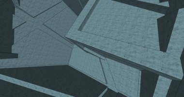 minimal geometrik şekiller, mimari çizgiler